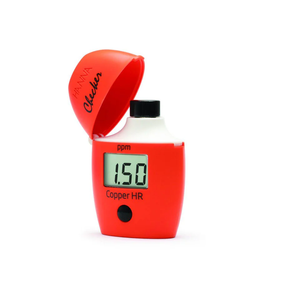 Hanna Checker HC HI702 til høje kobberniveauer i ferskvand (0,00 til 5,00 mg/l)